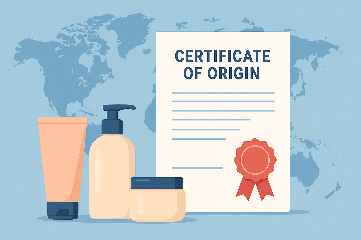 Certificate of Origin (C/O) – Key to International Cosmetic Trade